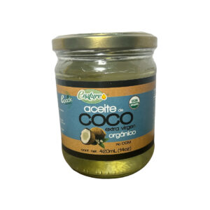 Aceite de coco eNature 420 ml frente