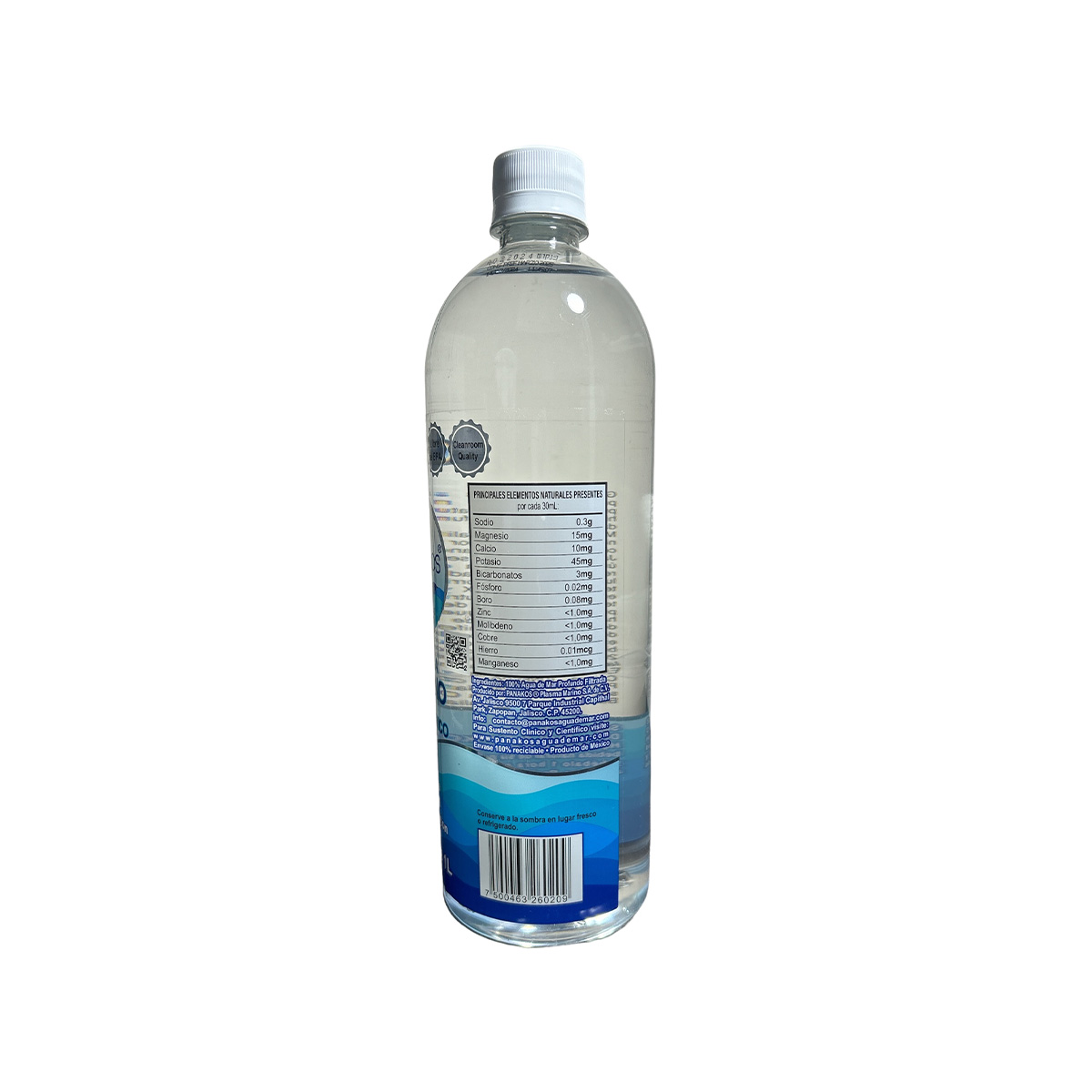 Agua de Mar Profundo 1L Panakos