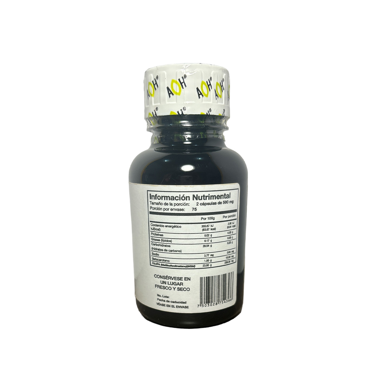 MSM 150 cápsulas 500mg Adaptoheal