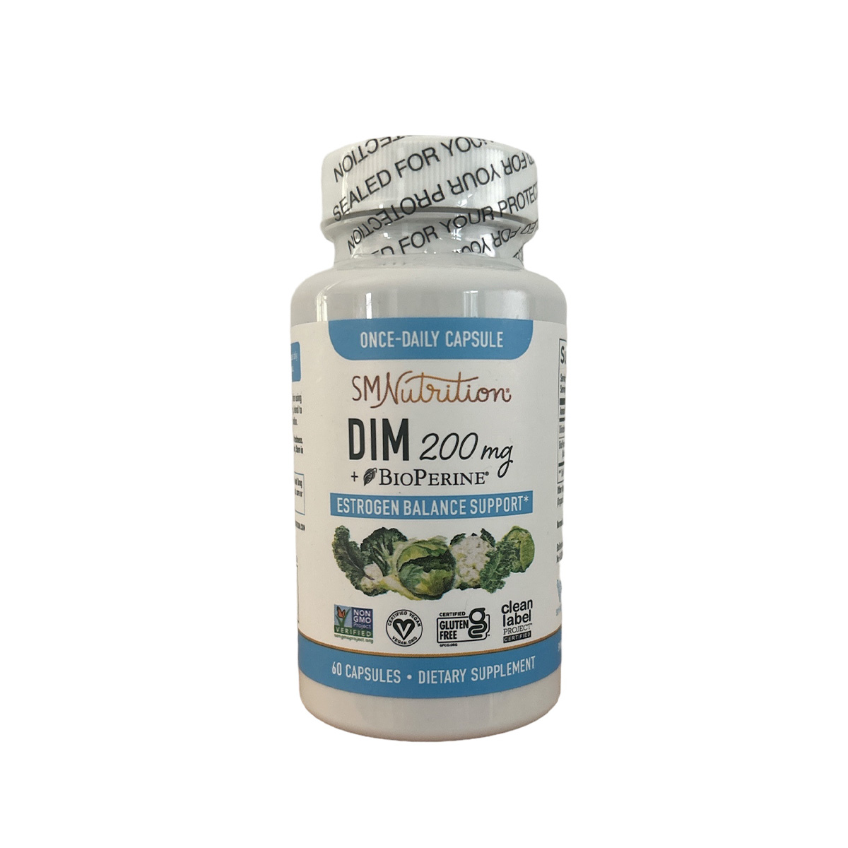 DIM 200mg 60 cápsulas SM Nutrition