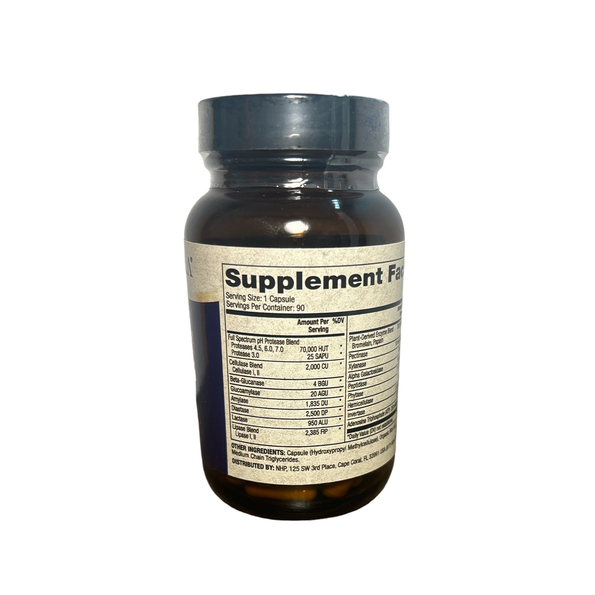Full spectrum enzymes 90 cápsulas Dr. Mercola