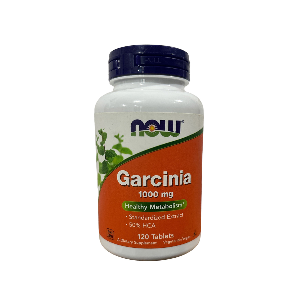 Garcínia now frente Garcinia 1,000mg 120 tabletas Now