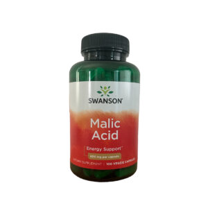 Malic acid 600mg 100 cápsulas Swanson