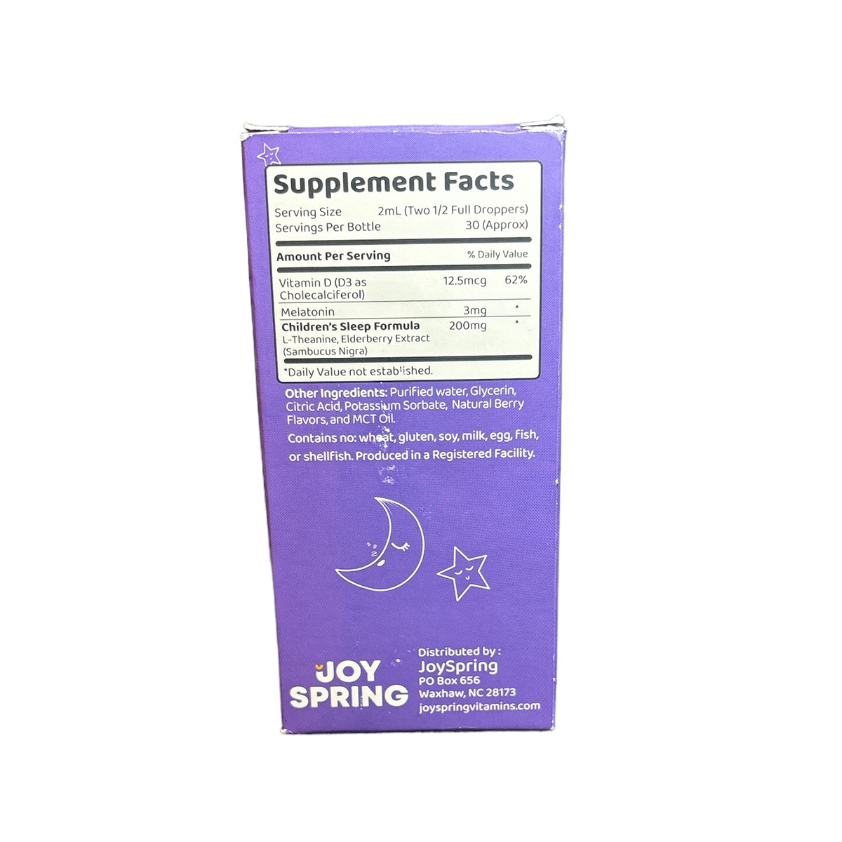 Melatonina para niños sleep berry 60ml Joy Spring