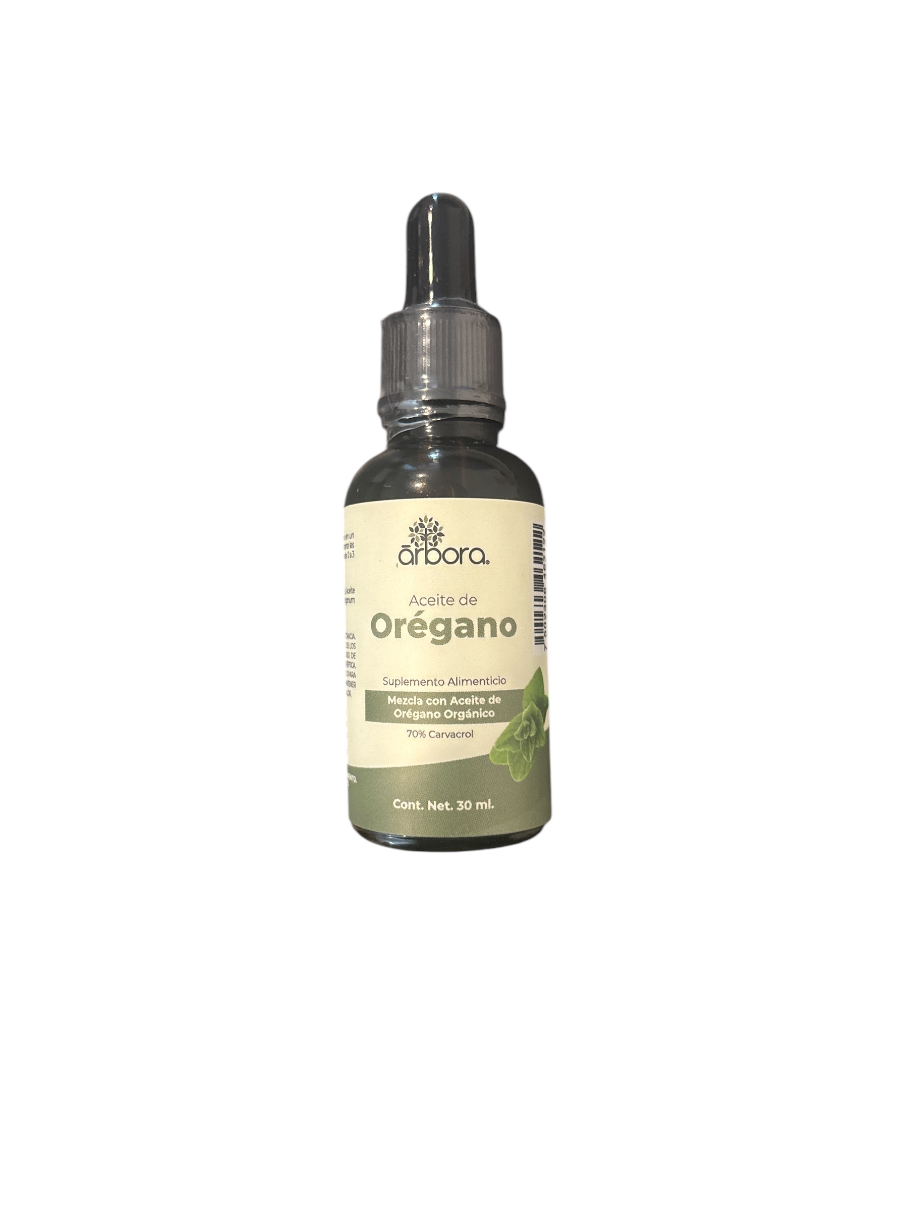 Aceite de orégano grado alimenticio Arrobora 30ml