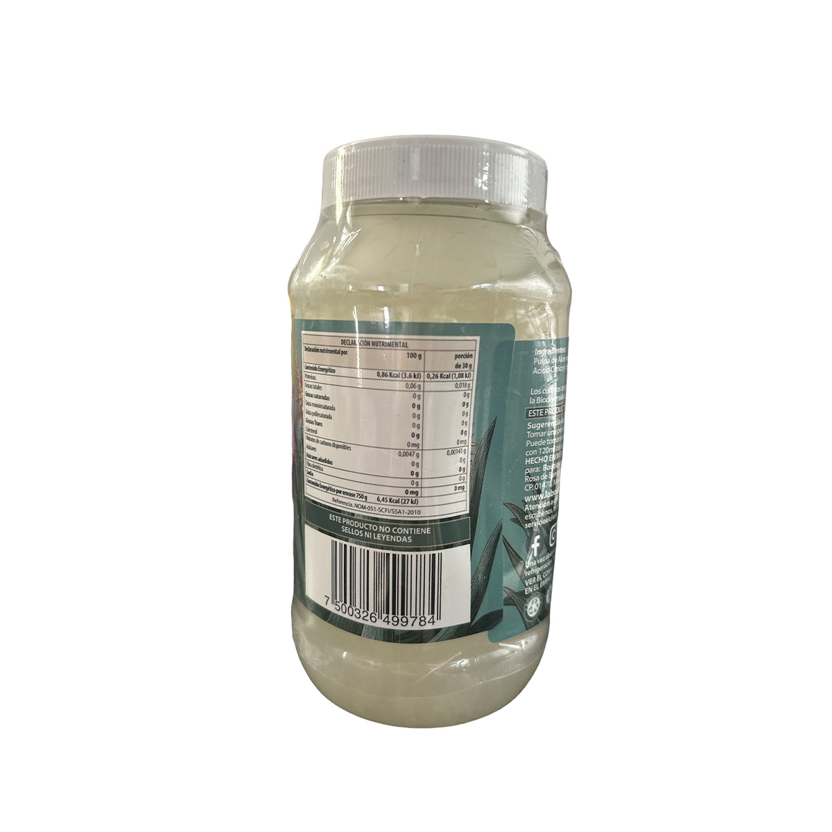 Pulpa de aloe vera 750g Boutique Herbal