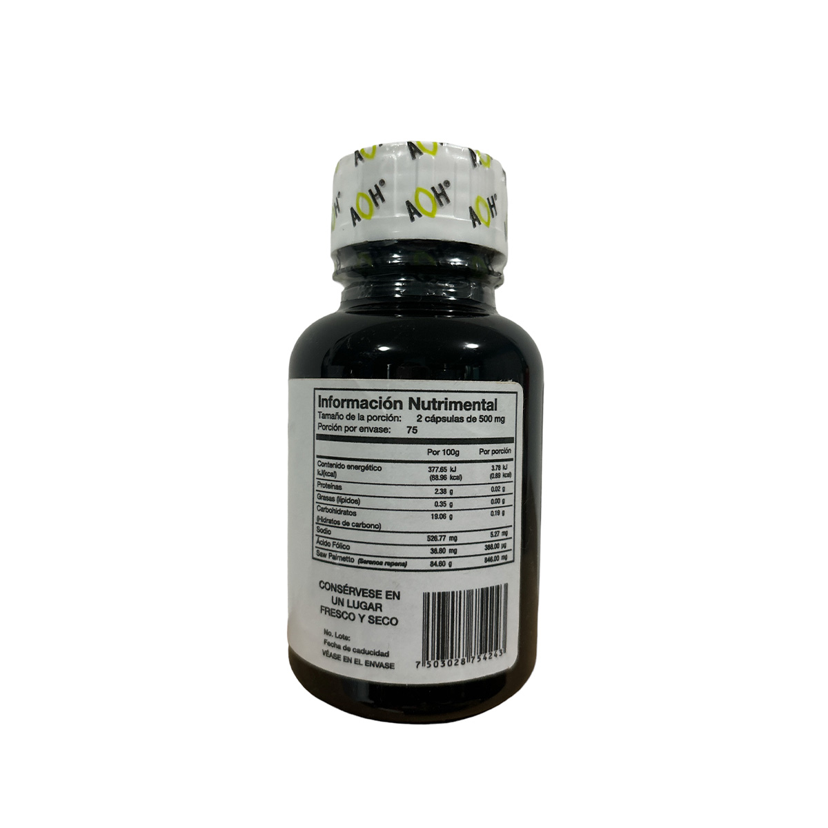 Saw palmetto 150 cápsulas 500mg Adaptoheal