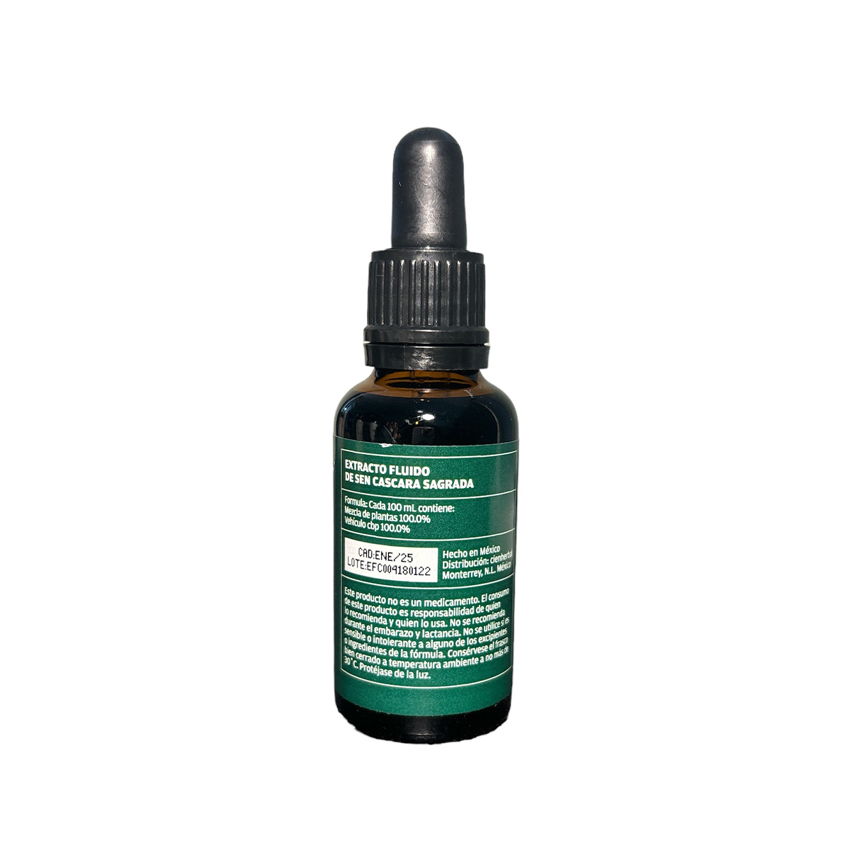 Extracto sen y cascara sagrada 30ml Cienherbal