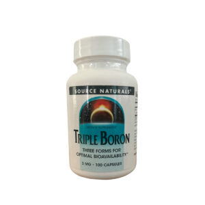 Triple boron 3mg 100 cápsulas Source naturals