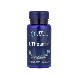 L-Theanine 100mg 60 cápsulas Life Extension frente