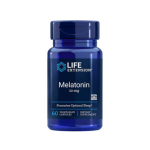 Melatonin 10mg 60 cápsulas Life Extension frente