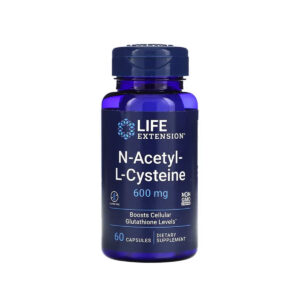 N-acetyl-L-cysteine nac 600mg Life Extension frente