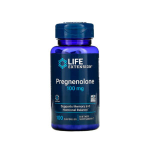 Pregnenolone 100 cápsulas 100mg Life Extension frente