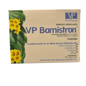 VP BAMISTRON Remedio Herbolario 30 Capsulas - VERT PHARMA