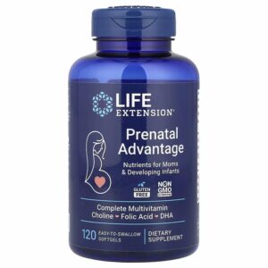 MULTIVITAMINICO PRENATAL 120 CAPS LIFE EXTENSION