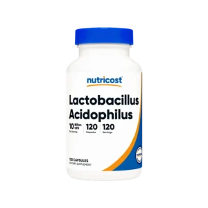 PROBIOTICOS LACTOBACILLUS ACIDOPHILUS  10 BILL 120 CAPS NUTRICOST