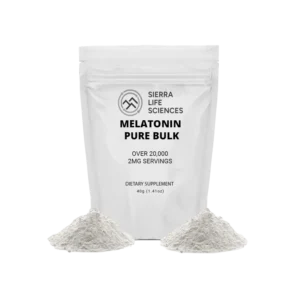 Melatonin Pure Bulk Sierra Life Sciences 40 gr